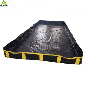 Quality Factory Custom Oil Spill Boom PVC Oil Spill Protection Berm Industrial Plastic Containers For Oil for sale