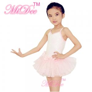 China Waist Flowers Band Polyester Baby Pinky Tutu Dress Ballet Outfits For Girls on sale