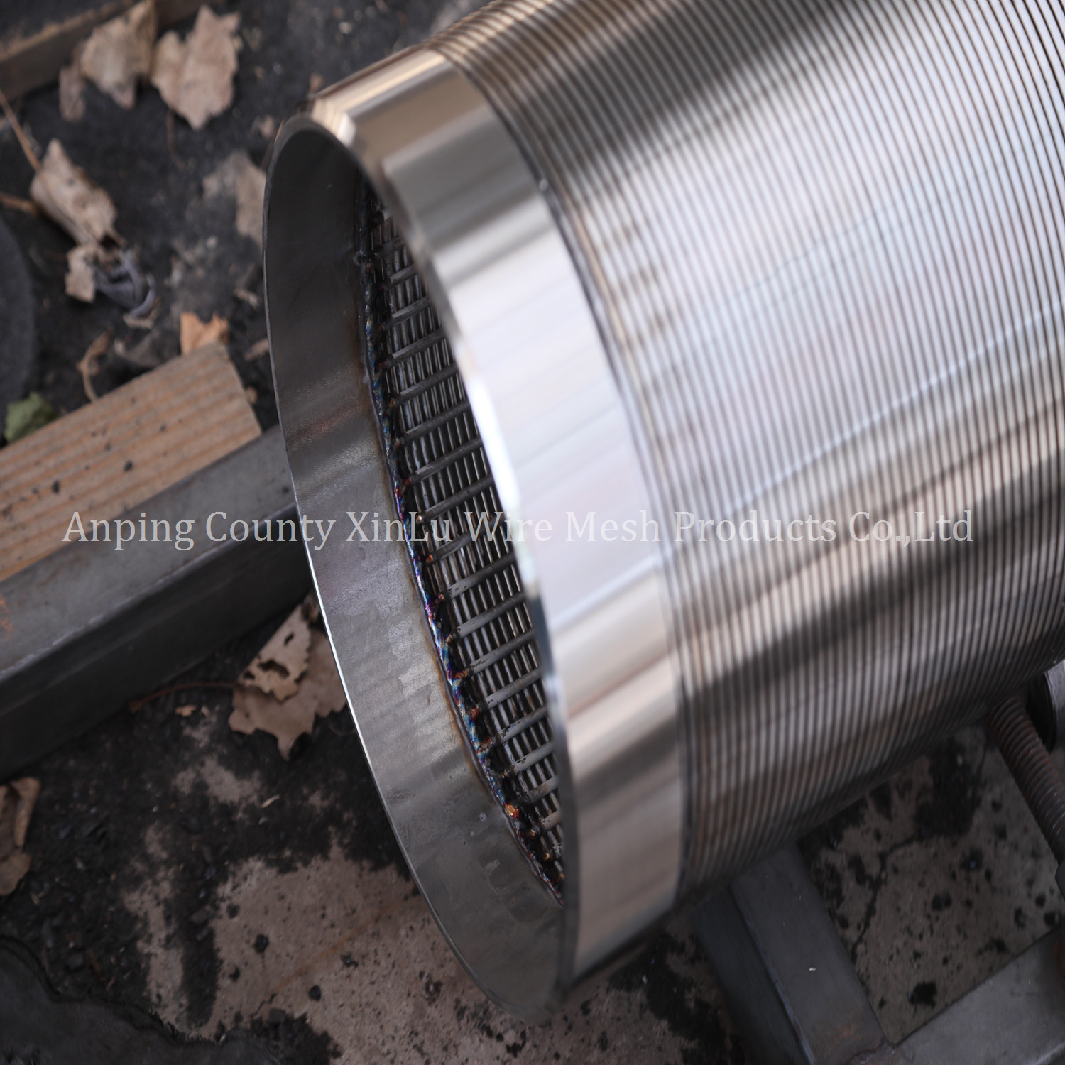 Polishing V Wire Continuous Slot Sand Control Screen Tube with Flow FOTI and Wedge Wire #118