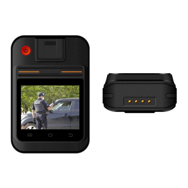 EDGE HSPA WCDMA B1 4G Body Camera 2500mAh Video Live Streaming Camera