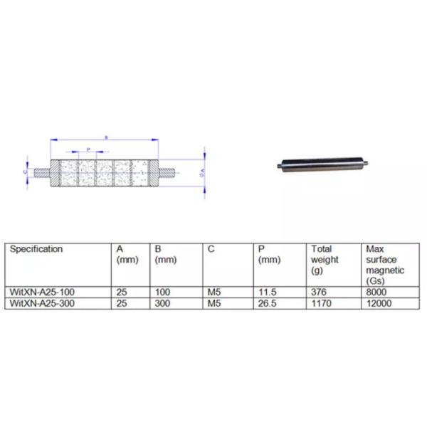 Durable Neodymium Hopper Magnet , Super Strong Magnetic Grid Silver Color