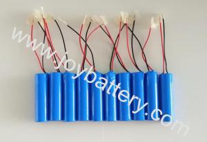 China 3.7V 3400mAh panasonic 1S1P 18650 battery pack with PCB,3.7v 3500mah Sanyo 18650 cell 1S1P battery pack on sale