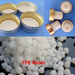 China Food Grade Thermoplastic Elastomer TPE Resin Bottle Caps And Bottle Linner Plastic Material on sale