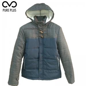 Quality Windproof Mens Light Padded Jacket , Warm Padded Coat Heat Retention for sale