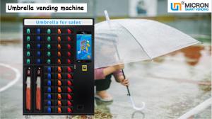 China 270 Umbrella Vending Machine For Metro Station Bus Station Micron Smart Vending Machine on sale