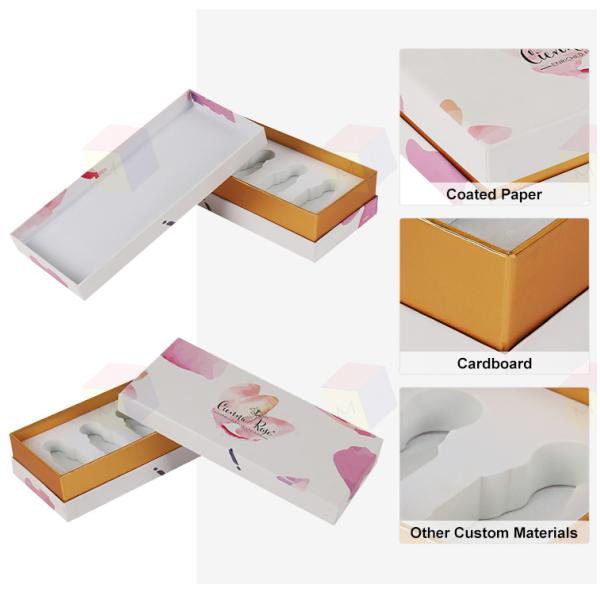 Luxury Hard Cardboard Custom Cosmetic Magnetic Closure Nail Polish Set Box Gift Packaging