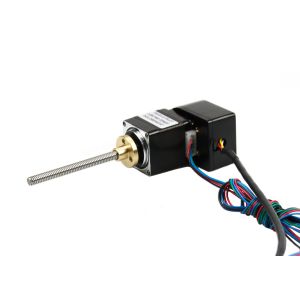 Quality 28mm TR5*2 650g.Cm 1A Non Captive Mini Linear Stepper Motor With Lead Screw for sale