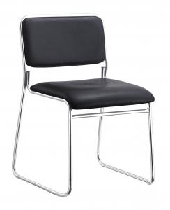 Quality Simple Stackable Conference Room Chairs , Comfortable Desk Chair No Wheels for sale
