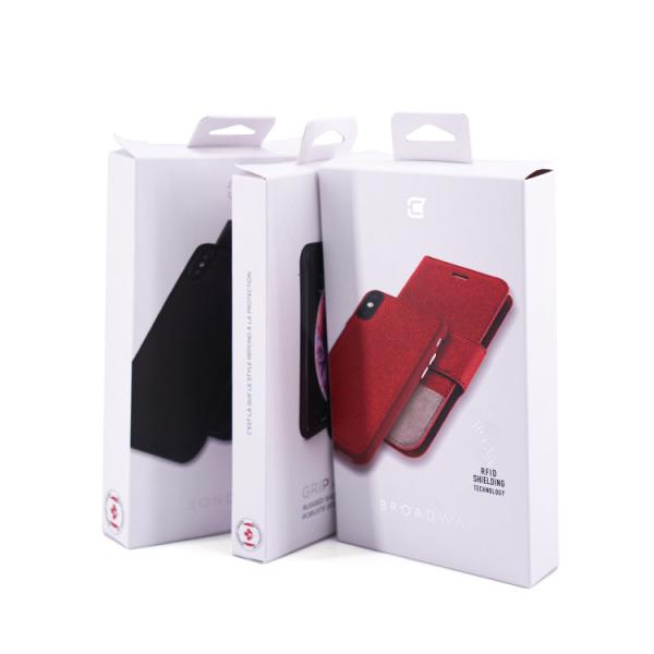 Spot UV Custom Cell Phone Case Packaging Box Printing 105mm*20mm*185mm