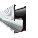 Customized Based Aluminum Solar Rail PV Panel Mounting Structures for Applicable