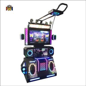 Quality 2 Players Dancing Simulator VR Dance Dance Revolution Arcade Machine for sale