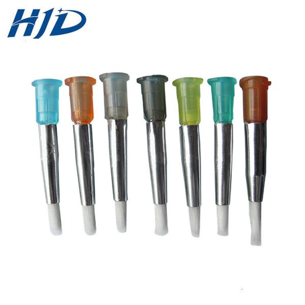 Glue Daub Dispensing Syringe Needles Soft And Hard Brush Type Blunt Syringe Needle