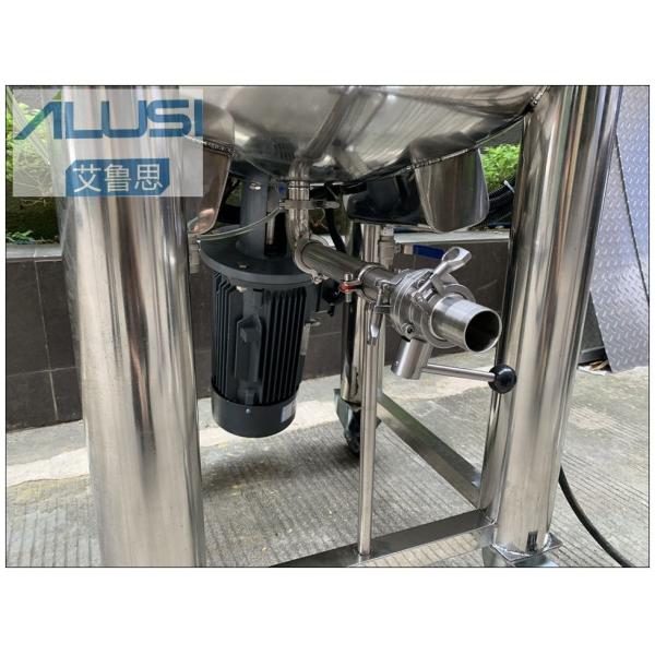 100L Movable Liquid Washing Blender Mixer Making Machine Liquid Detergent Mixer Tank for Make Hand Sanitizer Shower Gel
