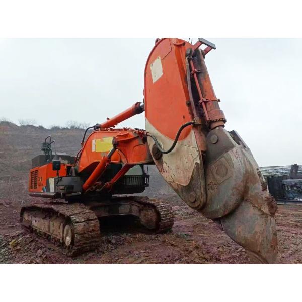Strong Digging Non Integral Hook Arm / Excavator Rock Breaking Boom for EC480