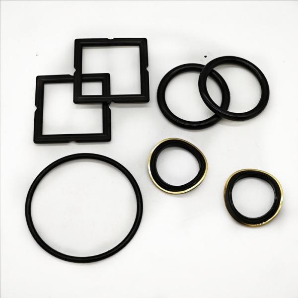Oilfield Usage Nitrile Rubber Hammer Union Lip Seal Rings Oil Resistant Durable