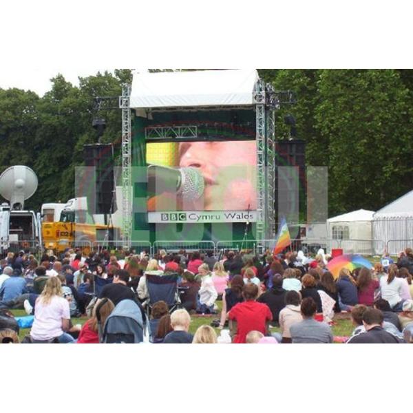 Rental Outdoor Full Color LED Display , HD P3 Led Video Display Panel Seamless