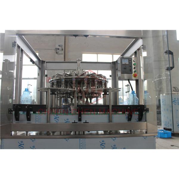 Juice Hot PET Bottle Filling Capping Labeling Machine / Plastic Bottling Equipment