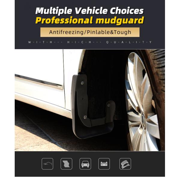 Anti Friction Rubber Car Tyre Mudguard For Toyota Highlander