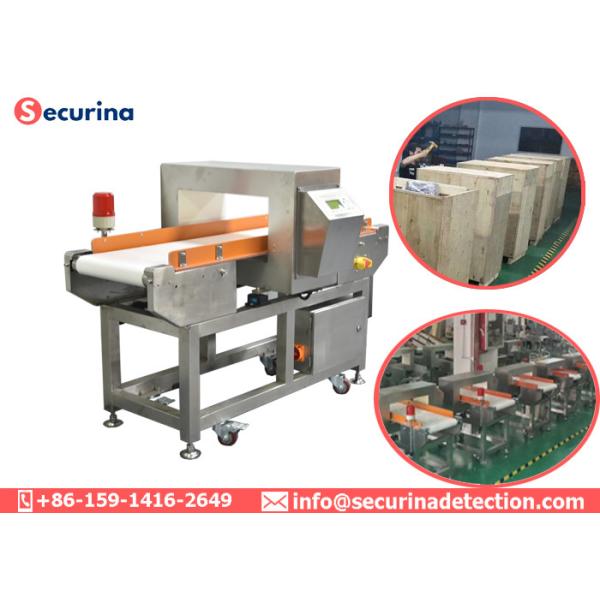 250Kgs Industrial Metal Detector Conveyor Customized Dimension Chinese / English Menu