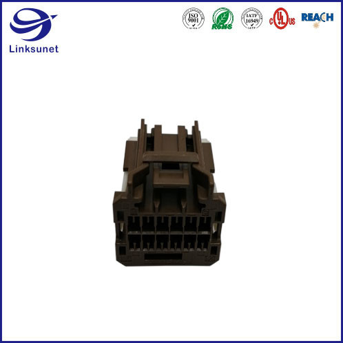 34729 Receptacle 2.54mm Molex Cable Connectors For Dashboard Wire Harness