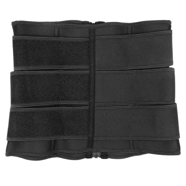 Latex Zip Up Waist Trainer With 3 Belts