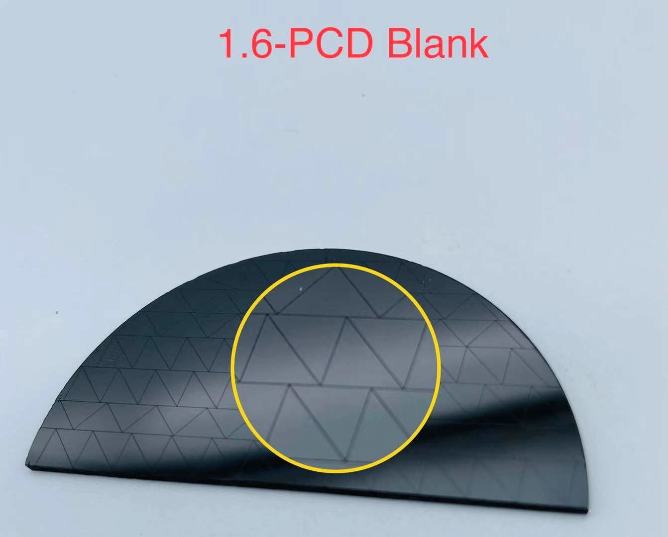 CT-S&T PCD Cutting Tool Blanks High Hardness For Nonferrous Metal Nonmetal Wood