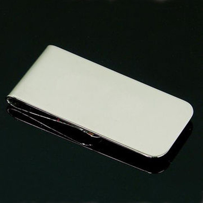 Soft Enamel Bronze Custom Money Clips Stainless Steel Shiny Coating Finish