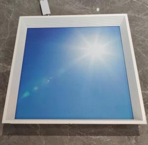 Quality Skylight blue sky clouds recessed 600x600mm decorative led ceiling panel light,decorative plate led panel for sale