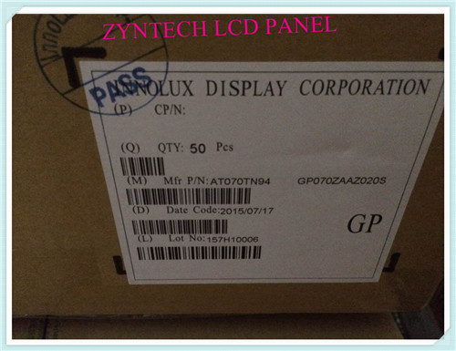 AT070TN94 LCD Monitor Panel , 7Inch 800 × 480 FPC Connector Thin LCD Panel