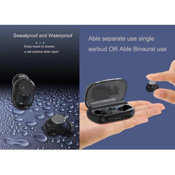 1H Charging Magnetic Bluetooth Earbuds Handsfree Earphone With Mic A2DP