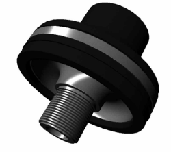 10 X 5mm Holes Coarse Cap Diffusers Accessories With GR6-110 Grommet