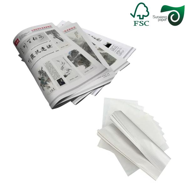 42g Newsprint Paper Roll Moisture Proof Smooth And Excellent Printability FSC