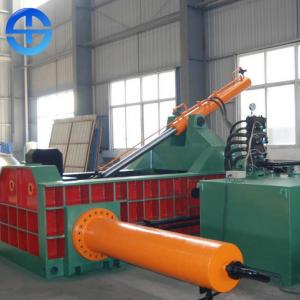 Quality Industry Recycling Press Machine 1250 KN Scrap Aluminum Baler Customized Bale Size for sale