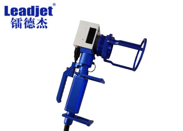 Leadjet Date Code Printer / Optical Fiber Laser Batch Coding Machine For