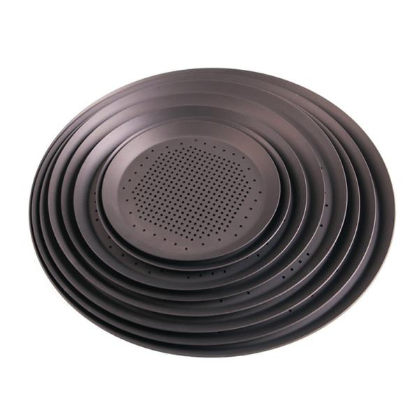 RK Bakeware China-Perforated Thin Crust Pizza Pan For Pizza Hut