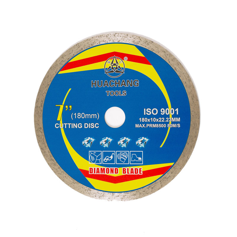7 inch diamond tile saw blade with 1 inch arbor 180mm diamond blade porcelain