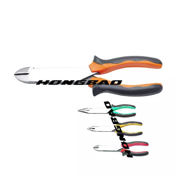 Long Nose Insulated Combination Pliers Vde 1000v 2 In 1 7" 8" Double Head Exchange Rotating Changeable