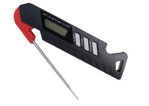 China Foldable Instant Read Meat Thermometer Ultra Fast With Backlight / Calibration on sale