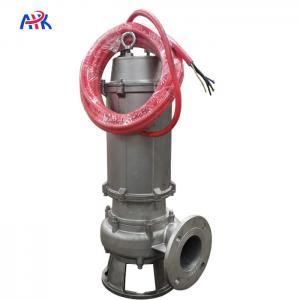 Quality 100m3/H 10m Stainless Steel 316 Sewage Submersible Pump Control Panel for sale