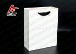 Simple Style Custom Printed Bakery Bags , Ribbon Handle Monogrammed Paper Bags