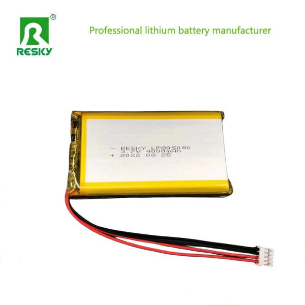 Rechargeable Lithium polymer battery cell 3.7V 3000mAh 605080 for Power Bank