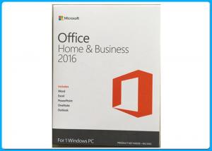 China Retail Box Microsoft Office 2016 Pro Retail Version / Window Operating System online activate on sale