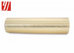 Quality Brushed 0.64m*120m Gold Hot Stamping Foil For Greeting Card for sale