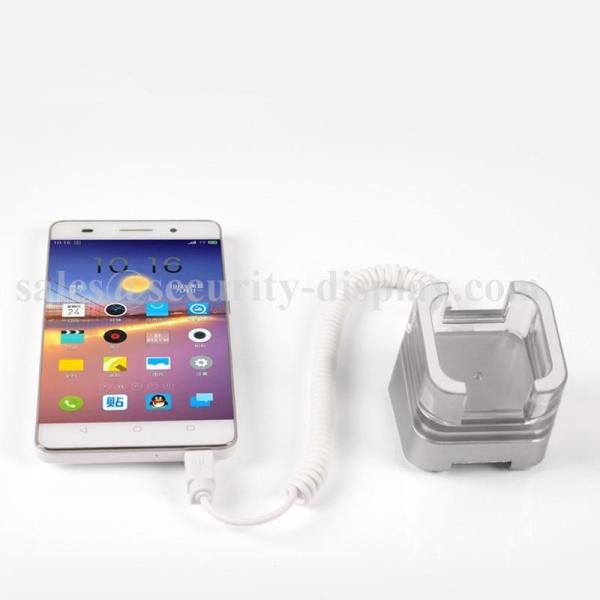 Power And Alarm Acrylic Security Display Stand For Tablet PC