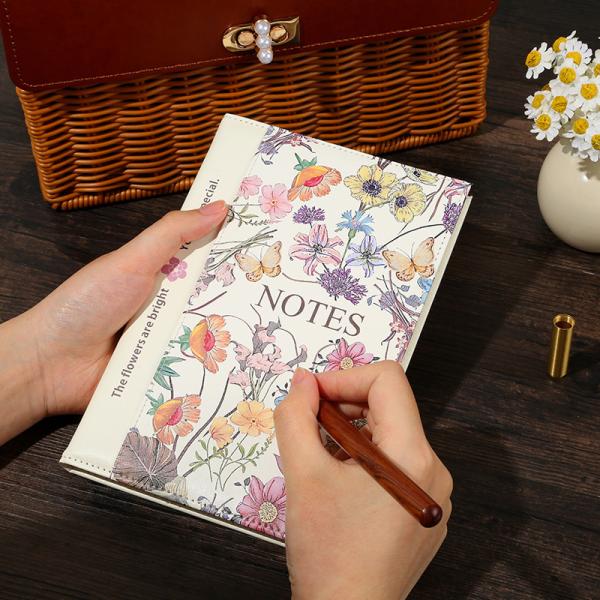 Elegant Spiral Hardcover Notebook with Personalization Option Logo Printing and Elegant Style Feature