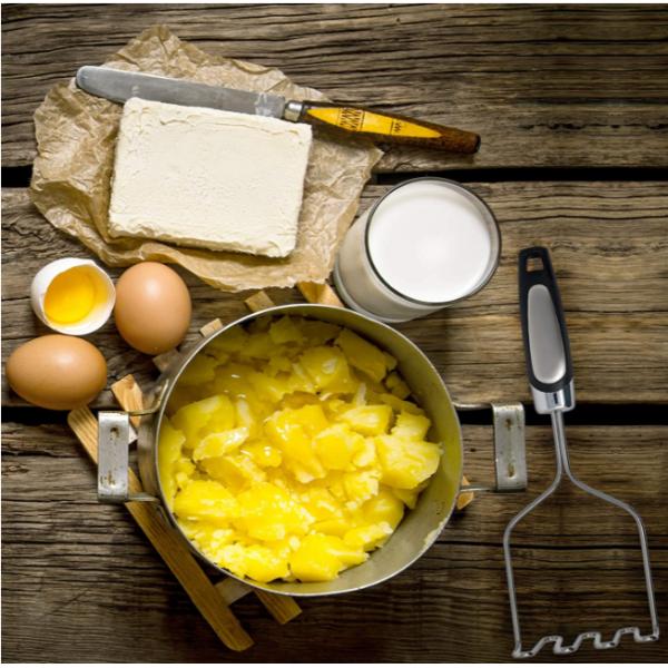 Kitchen Mashed Potato Stainless Steel-High-Quality Mashing Hand Tool