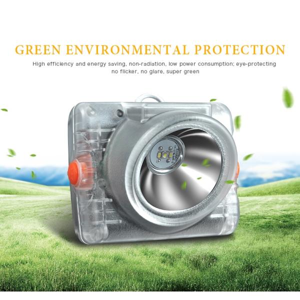 ATEX Approved OLED Cordless Wireless Inductive Charging System Miner Lamp Mining Headlamp Underground Cap Lamp Mining Cap Lamp