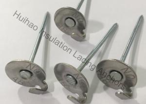 Quality 2-1 / 2” Stainless Steel Lacing Insulation Anchor Pins For Fastening Lagging To Exhaust Systems for sale