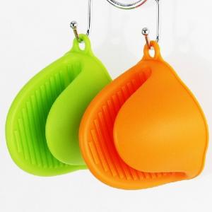 Food Grade Silicone Anti-Slip Heat Resistance Colorful Silicone Grabber Oven Gloves for Promotion