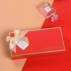 China Halloween Candy Box Bowknot Packaging Lid And Base Chocolate Gift Box Candy Box on sale